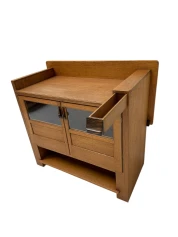 Art Deco Modernist Cabinet by Anton Lucas for N.V. Meubelkunst Leiden, 1920s